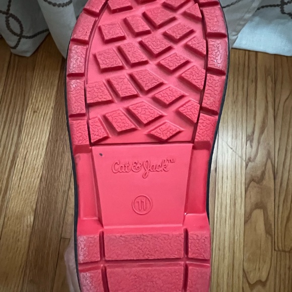 Thermolite Kids Snow Boots Boy Girl - SIZE 10- Red rubber bottom - Picture 4 of 5